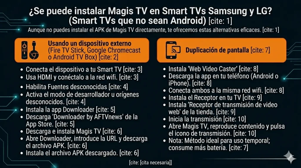 Descargar Magis TV para Samsung